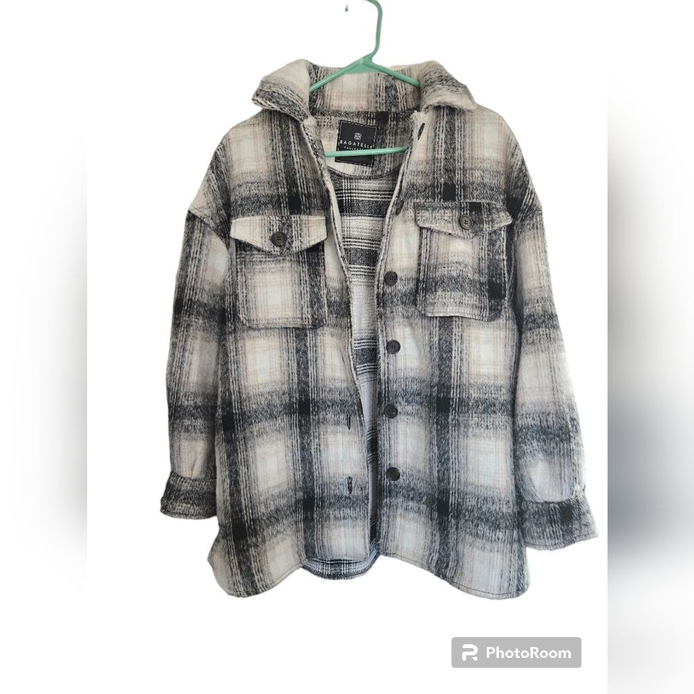 Bagatelle Wool Pocketed Coat Small